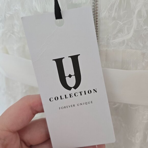 NWT Forever Unique Strapped Midi Dress with Eyelashes - Picture 5 of 5